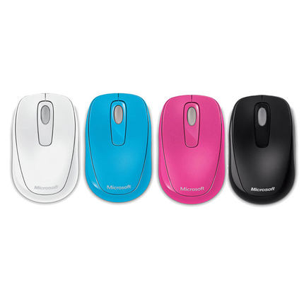 物美价廉！微软便携1000无线鼠标