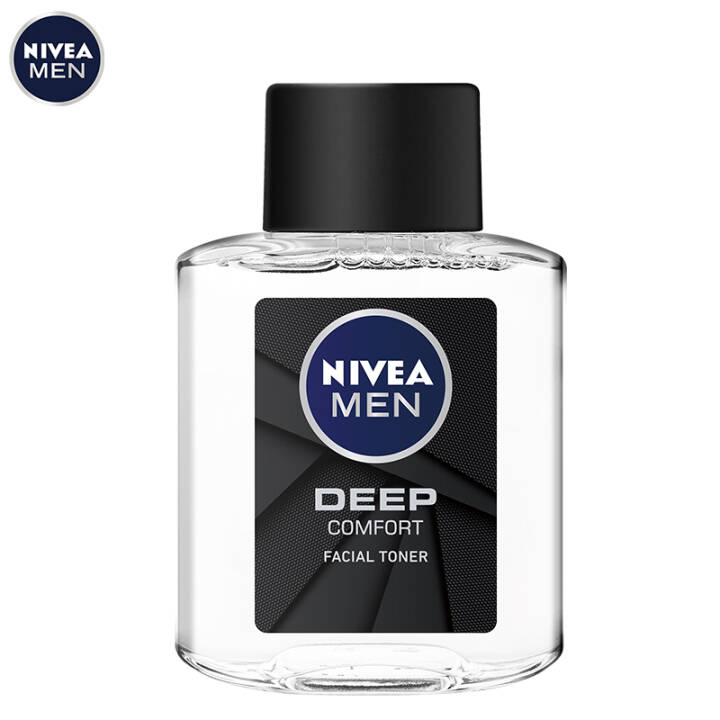 妮维雅 男士深黑DEEP保湿焕肤水 100ml*3瓶