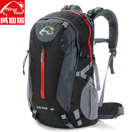 价格合适！Wind Tour威迪瑞户外双肩登山包40L