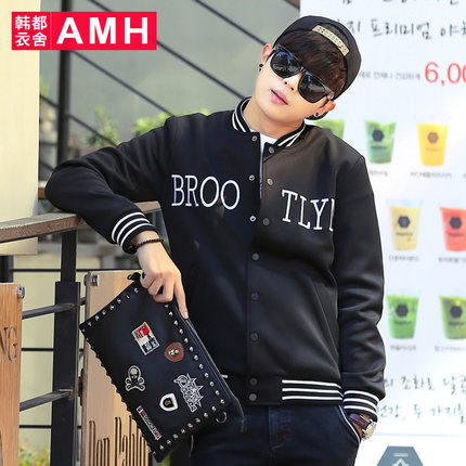 字母印花！AMH字母男士夹克外套PF5030
