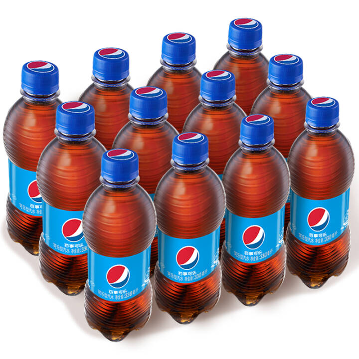 百事可乐 Pepsi 碳酸饮料 330ml*12瓶