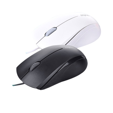 人体工学！雷柏N160游戏有线鼠标