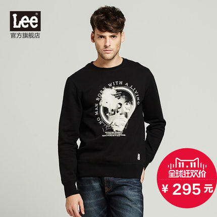 双11预告！Lee保暖卫衣L15627AU8K11