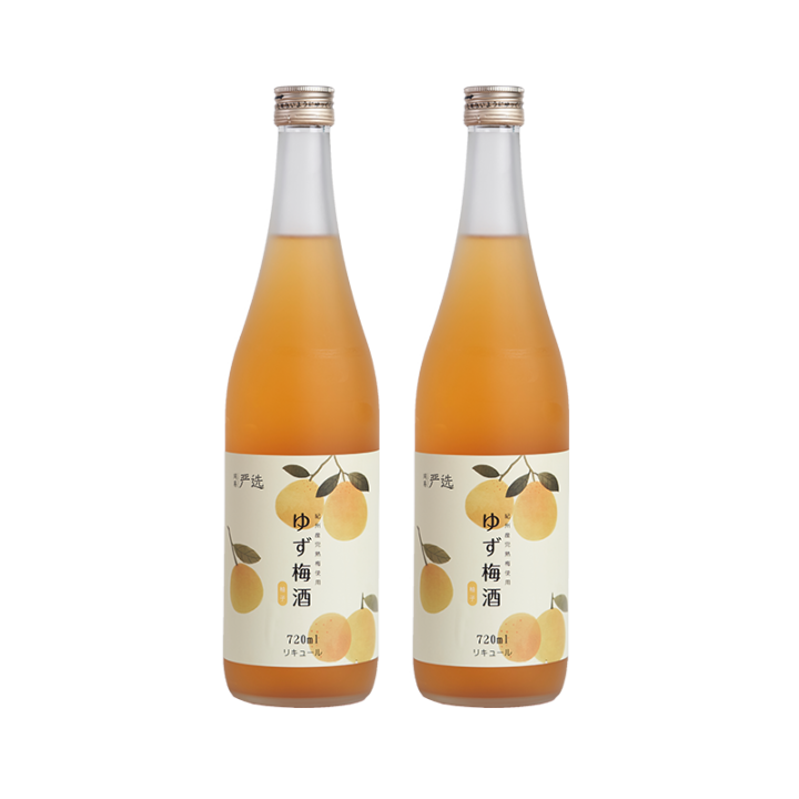 网易严选和歌山柚子梅酒720毫升*2