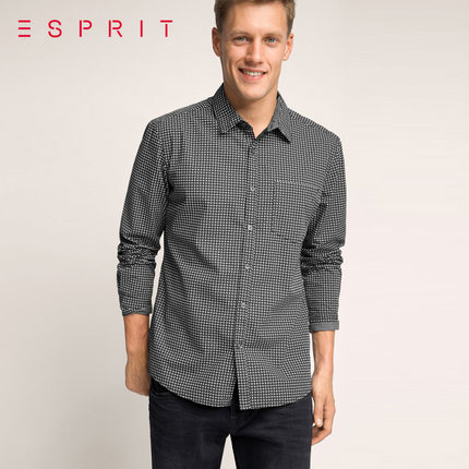 历史好价！EDC男士时尚长袖衬衫105CC2F015