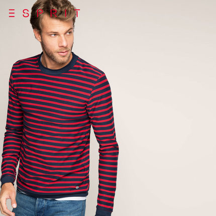 近期好价！ESPRIT时尚款长袖T恤026EE2I017