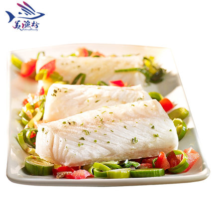低脂高营养！美渔坊阿拉斯加深海狭鳕鱼片340g*3