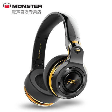C罗同款！MONSTER/魔声无线蓝牙耳机头戴式