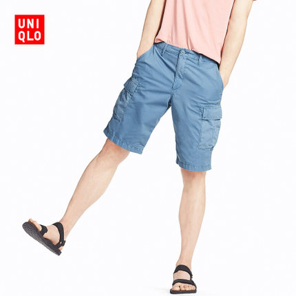 618新低价：优衣库UNIQLO男装工装短裤406557