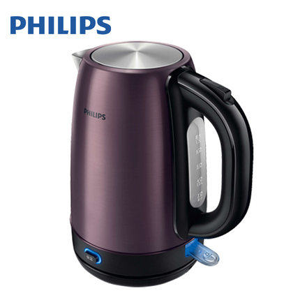 年货节好价！飞利浦 热水壶 HD9333 1.7L保温不锈钢电热水壶