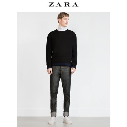 秋冬折扣 ！ZARA 男装 拉链针织衫 00367331800