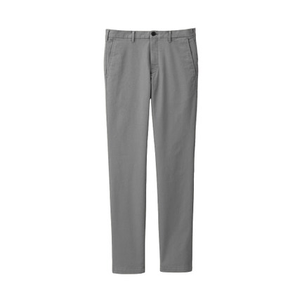 双11好价！优衣库 修身无褶长裤 146140