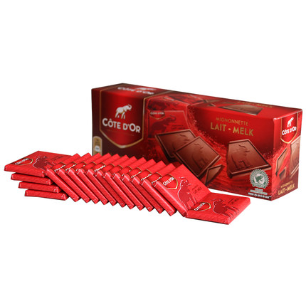 香味纯正！Cote D'or克特多金象牛奶巧克力240g