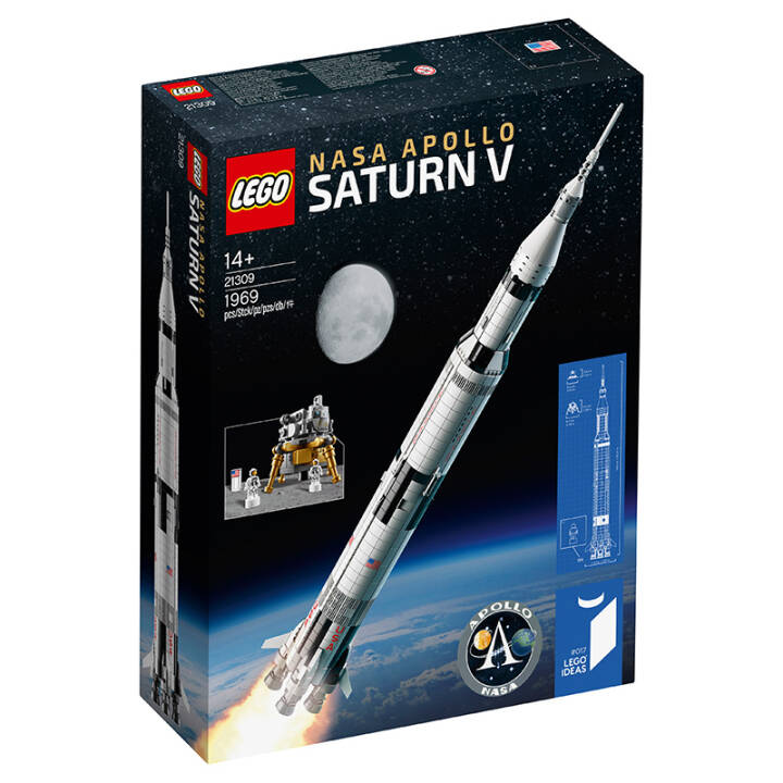 乐高(LEGO)美国宇航局阿波罗土星五号21309