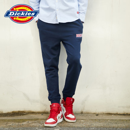 Dickies新品毛圈布字母印花男士卫裤182M30EC02