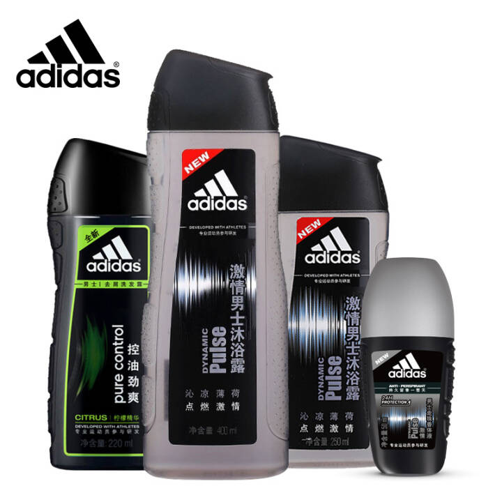 阿迪达斯（Adidas）激情洗护沐浴套装