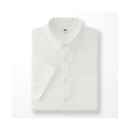 简约百搭！UNIQLO优衣库DRY EASY CARE衬衫164220