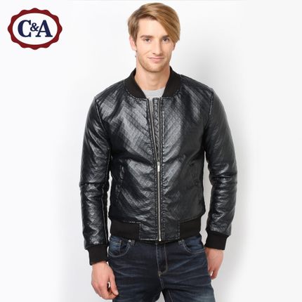 好价！C＆A 男式压纹运动休闲夹克CA200144761