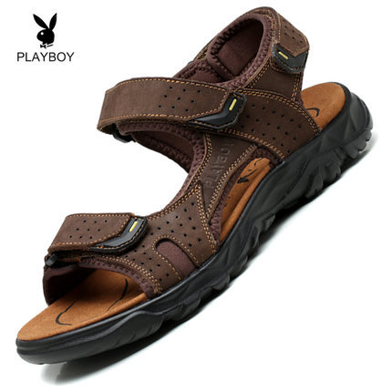 历史好价！花花公子夏季男士凉鞋QFDS63043