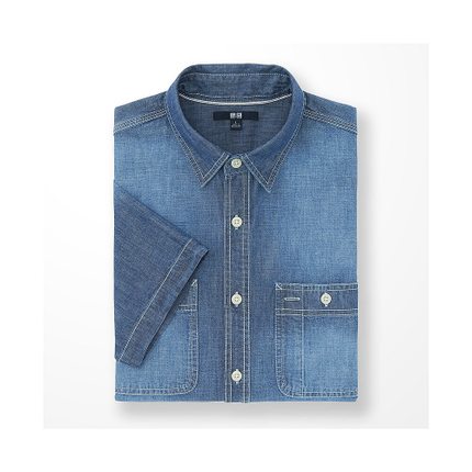 时尚造型！UNIQLO优衣库休闲衬衫169630