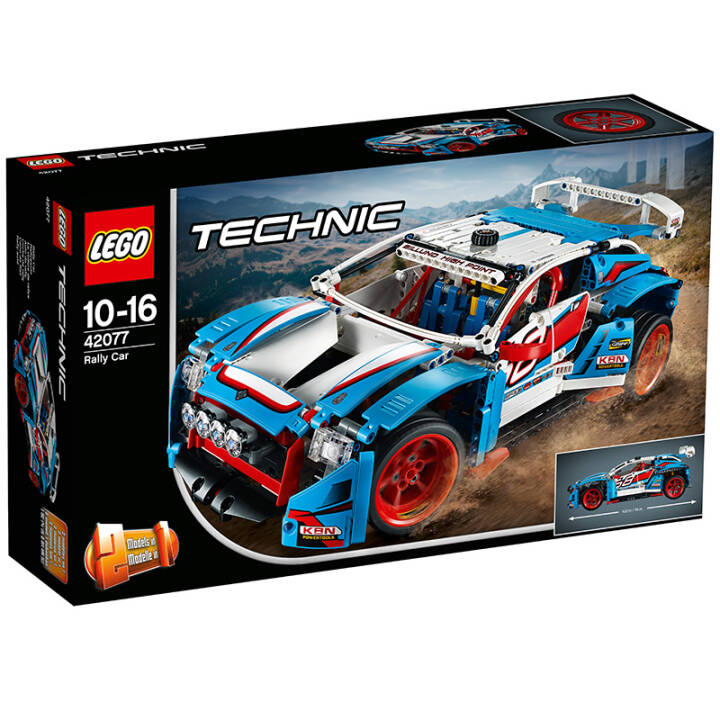 乐高(LEGO)机械组Technic拉力赛车42077