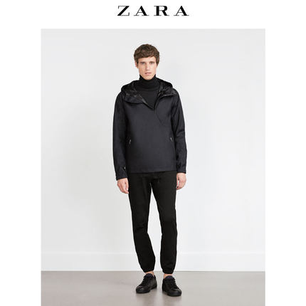 运动休闲！ZARA男子针织慢跑裤00340300800