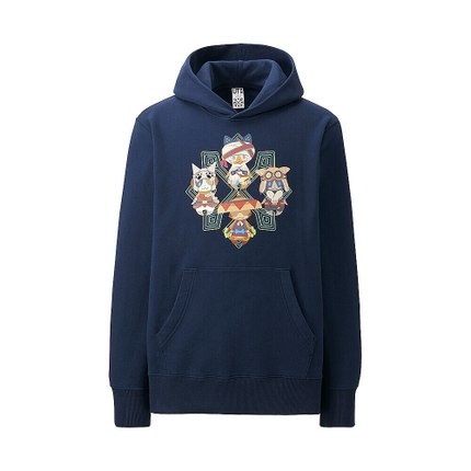 MH迷必备！优衣库 MONSTER HUNTER运动衫 167844