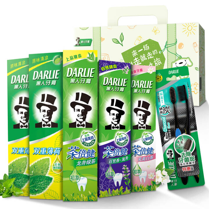 黑人（DARLIE）舒心之旅家庭装770g