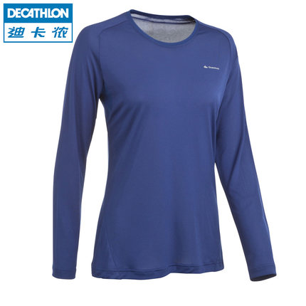 快速排汗！迪卡侬QUECHUA H1户外速干T恤