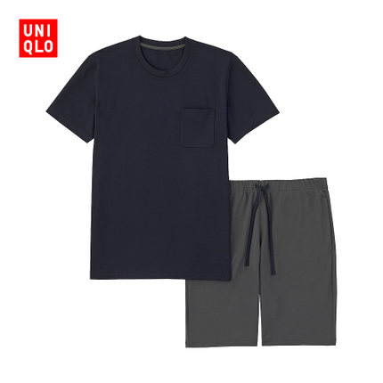 舒适体验！UNIQLO优衣库快干起居套装180630