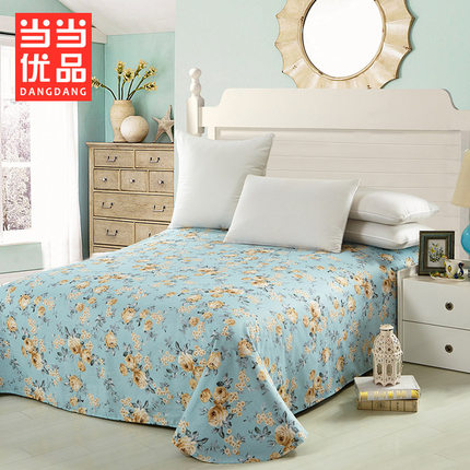 适合贴身！当当优品纯棉床单180*230cm