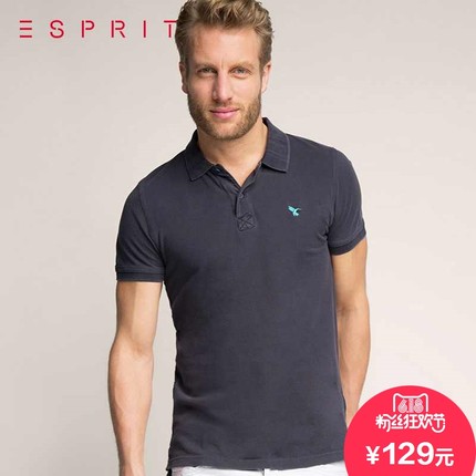 618粉丝狂欢价！ESPRIT 男士 休闲款POLO衫-036EE2K012