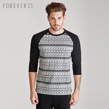 新低好价！FOREVER21 男士西南风棒球T恤