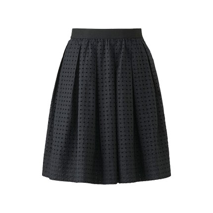 雍容华贵！女装 绣花短裙 171929 优衣库UNIQLO