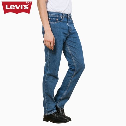 尺码齐全！Levi's李维斯504系列直脚水洗牛仔裤00504-0207