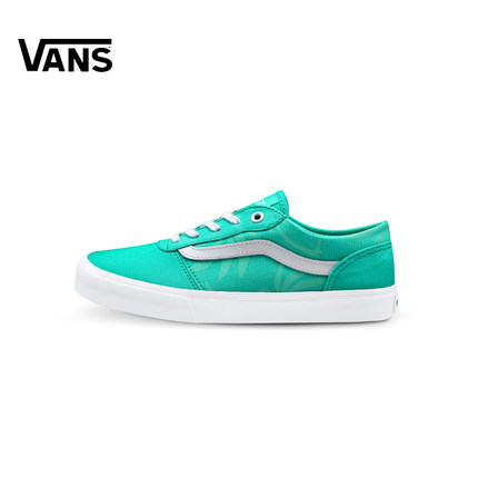 圣诞特惠！VANS 绿色女款帆布鞋VN-0VOWFJC