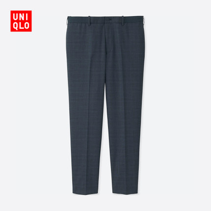 休闲气息！UNIQLO优衣库休闲九分裤407961