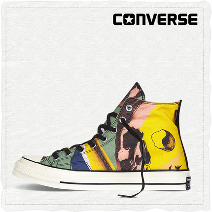 聚划算66大促！CONVERSE匡威'70 Warhol复古帆布鞋149449C