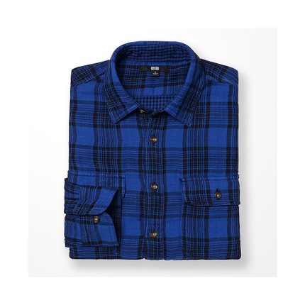 近期好价！优衣库 UNIQLO 男装 薄纱衬衫(长袖) 161624