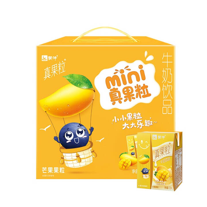 蒙牛Mini真果粒芒果口味125ml×20包