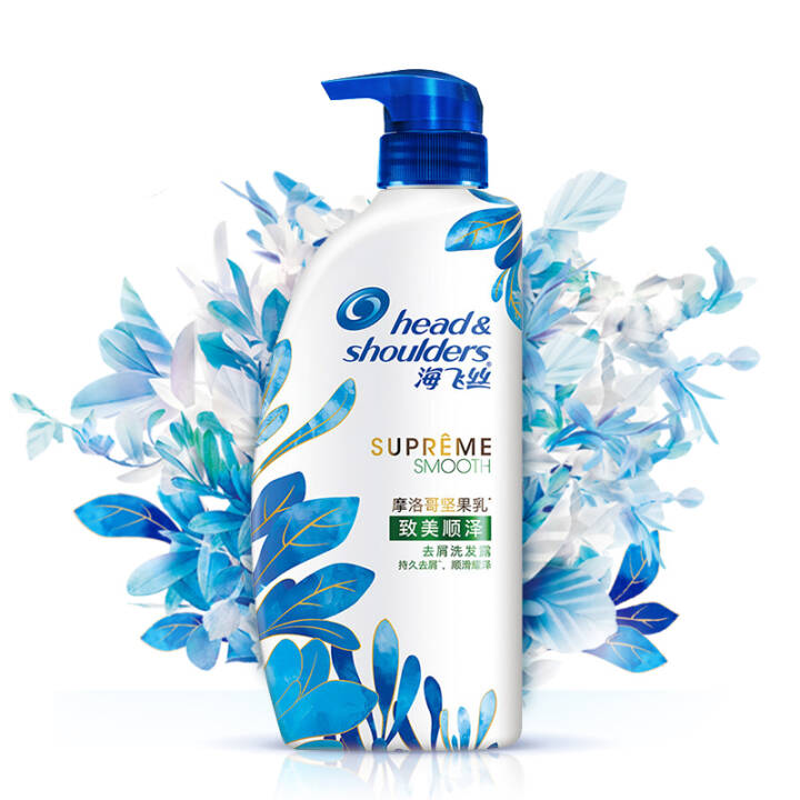 海飞丝洗发水致美顺泽750ml*2