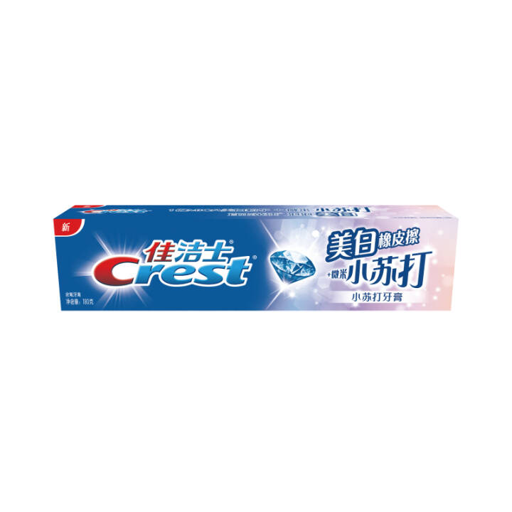 佳洁士3D炫白小苏打牙膏180g