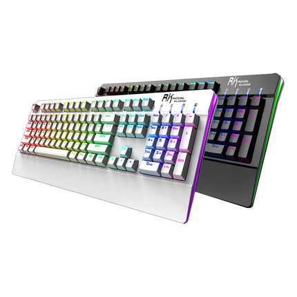 全键无冲！RK PRO104 RGB背光机械键盘