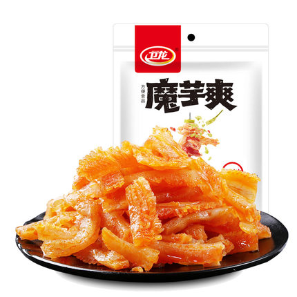 卫龙素毛肚大礼包馋魔芋爽220g*2香麻辣零食