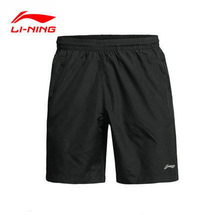 训练系列！李宁吸汗速干透气运动短裤