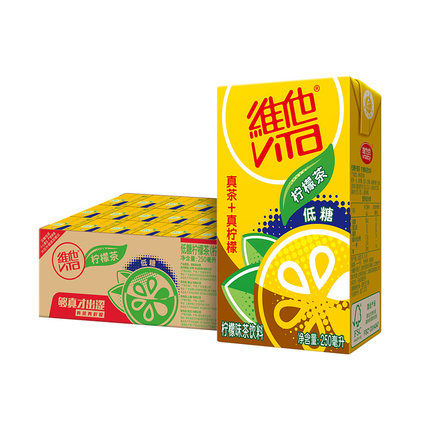 Vita维他低糖柠檬茶250ml*24盒/箱