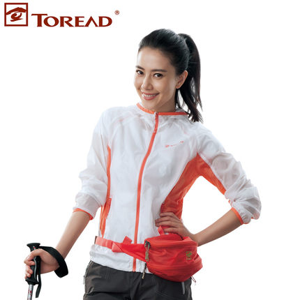 女神同款！探路者男女户外超轻皮肤衣KAEE81501