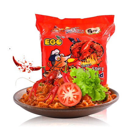 EGO超辣小龙虾面140g*10