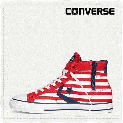 全网好价！匡威Star Player Zip帆布鞋150252C