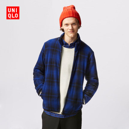 秋冬佳品！UNIQLO优衣库印花摇粒绒茄克146204